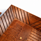 Wooden Tray | Serving Trays For Tea, Coffee & Snacks | Multipurpose Decorative Tray & Platters - For Home, Dining Table Organization, Kitchen & Gifts